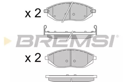 BREMSI BP3513