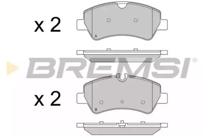 BREMSI BP3526