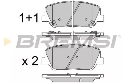 BREMSI BP3530