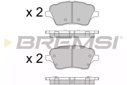 BREMSI BP3545