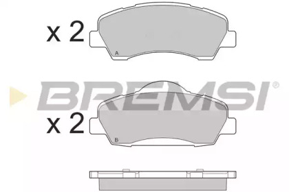 BREMSI BP3559