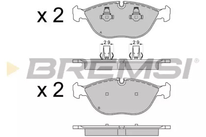 BREMSI BP3571