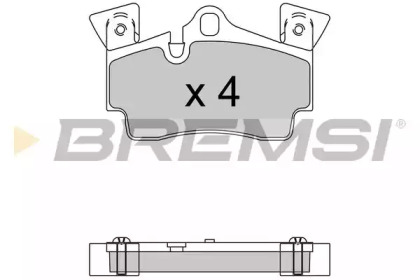 BREMSI BP3574