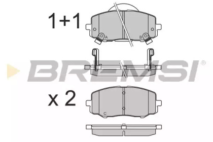 BREMSI BP3583