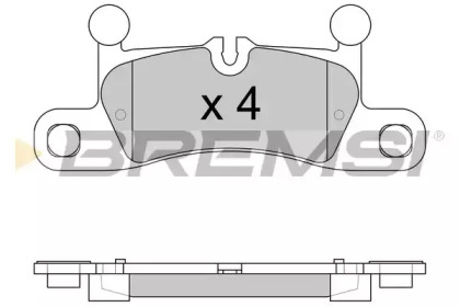 BREMSI BP3585