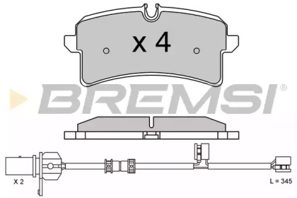 BREMSI BP3624