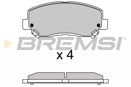 BREMSI BP3635