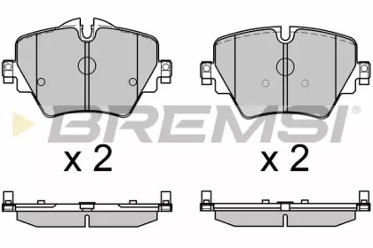 BREMSI BP3643