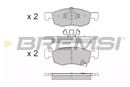 BREMSI BP3646