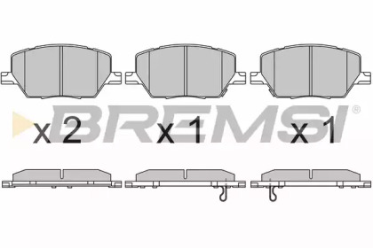 BREMSI BP3657