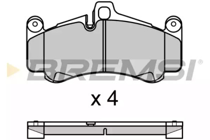 BREMSI BP3728