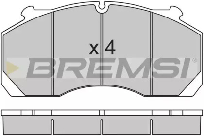 BREMSI BP7304