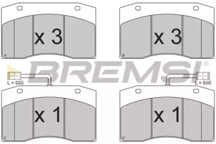 BREMSI BP7312
