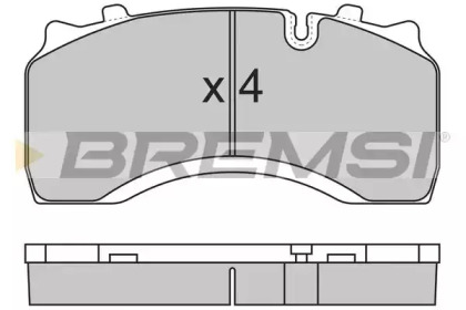 BREMSI BP7313