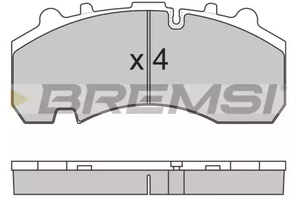 BREMSI BP7314