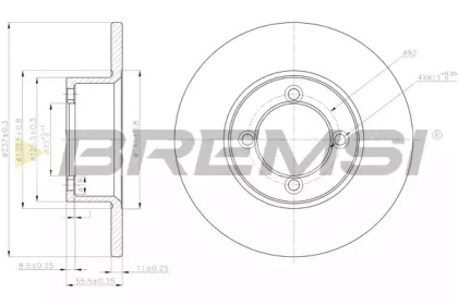 BREMSI DBA001S