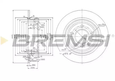 BREMSI DBA835S