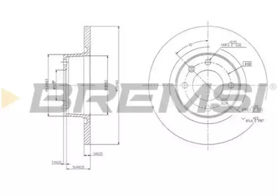 BREMSI DBB157S