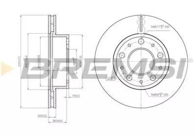 BREMSI DBB171V