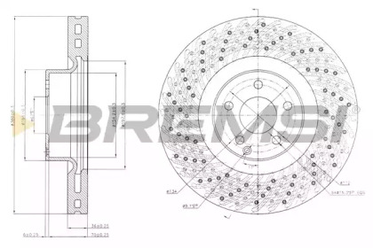 BREMSI DBB662V