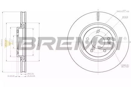 BREMSI DBC199V