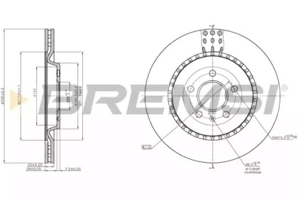 BREMSI DBC383V