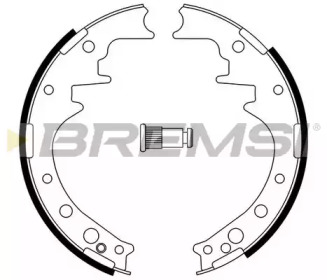 BREMSI GF0554