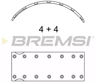 BREMSI GF0994