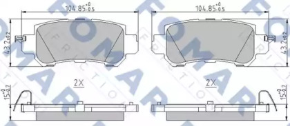 FOMAR FRICTION FO 235483