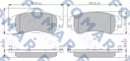 FOMAR FRICTION FO 242681