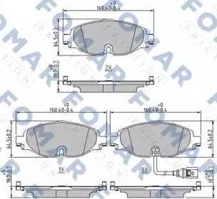 FOMAR FRICTION FO 252181