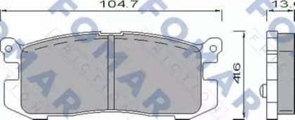 FOMAR FRICTION FO 420581