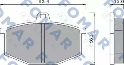 FOMAR FRICTION FO 424781