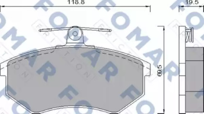 FOMAR FRICTION FO 432781