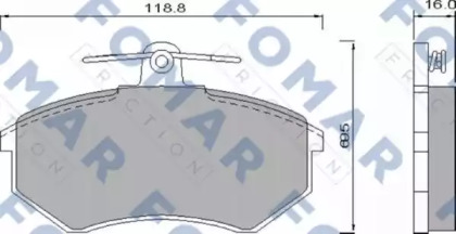 FOMAR FRICTION FO 433281