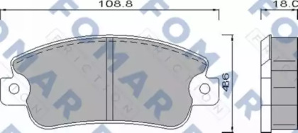 FOMAR FRICTION FO 436181