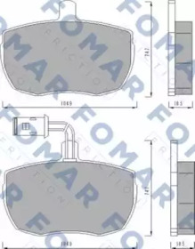 FOMAR FRICTION FO 437881