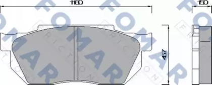 FOMAR FRICTION FO 438581