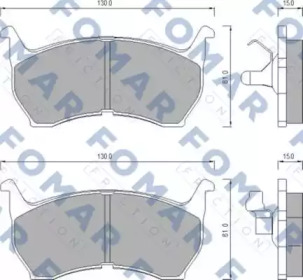 FOMAR FRICTION FO 438781