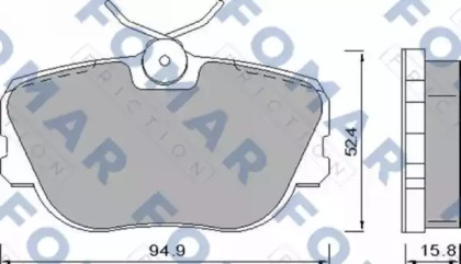 FOMAR FRICTION FO 450181