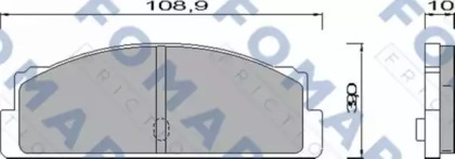 FOMAR FRICTION FO 451585