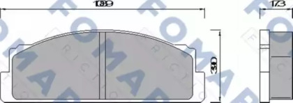 FOMAR FRICTION FO 452084