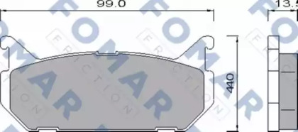 FOMAR FRICTION FO 455181