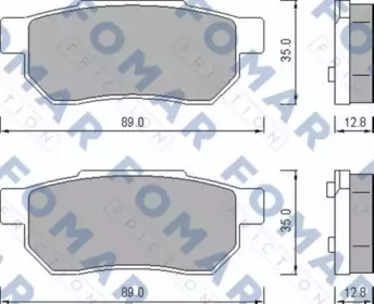 FOMAR FRICTION FO 456381