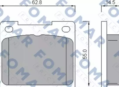 FOMAR FRICTION FO 461585