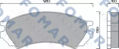 FOMAR FRICTION FO 461881