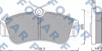 FOMAR FRICTION FO 461981