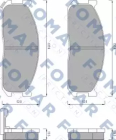 FOMAR FRICTION FO 462881