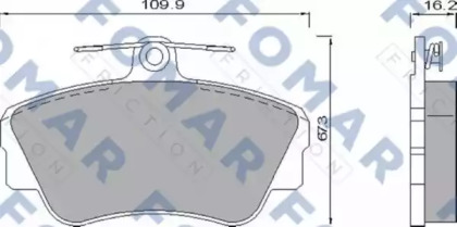 FOMAR FRICTION FO 464581