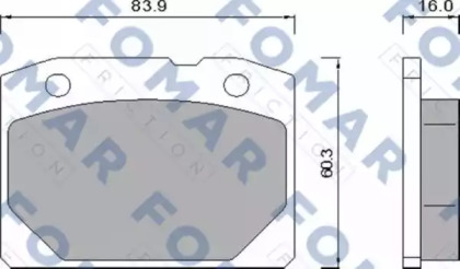 FOMAR FRICTION FO 465686